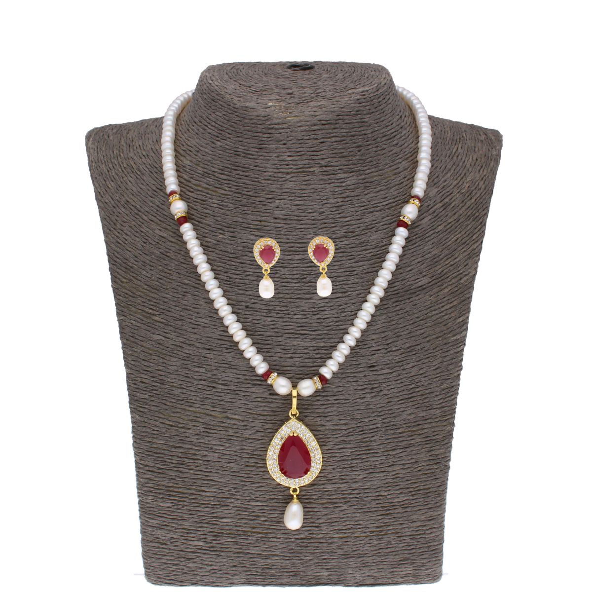 J Pearls Babay Pearl Set - Real Pearl Jewelry