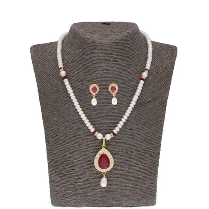 J Pearls Babay Pearl Set - Real Pearl Jewelry