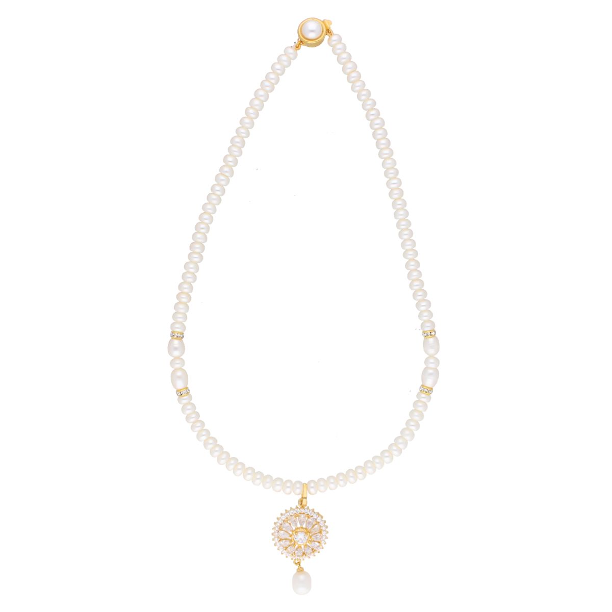 J Pearls Baheera Pearl Set - Real Pearl Jewelry