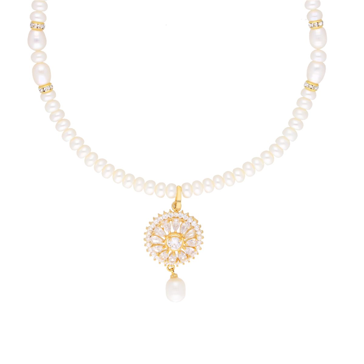 J Pearls Baheera Pearl Set - Real Pearl Jewelry