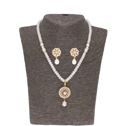 J Pearls Baheera Pearl Set - Real Pearl Jewelry