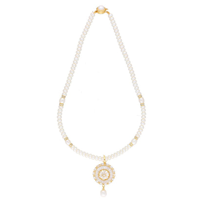 J Pearls Dharna Pearl Set - Real Pearl Jewelry