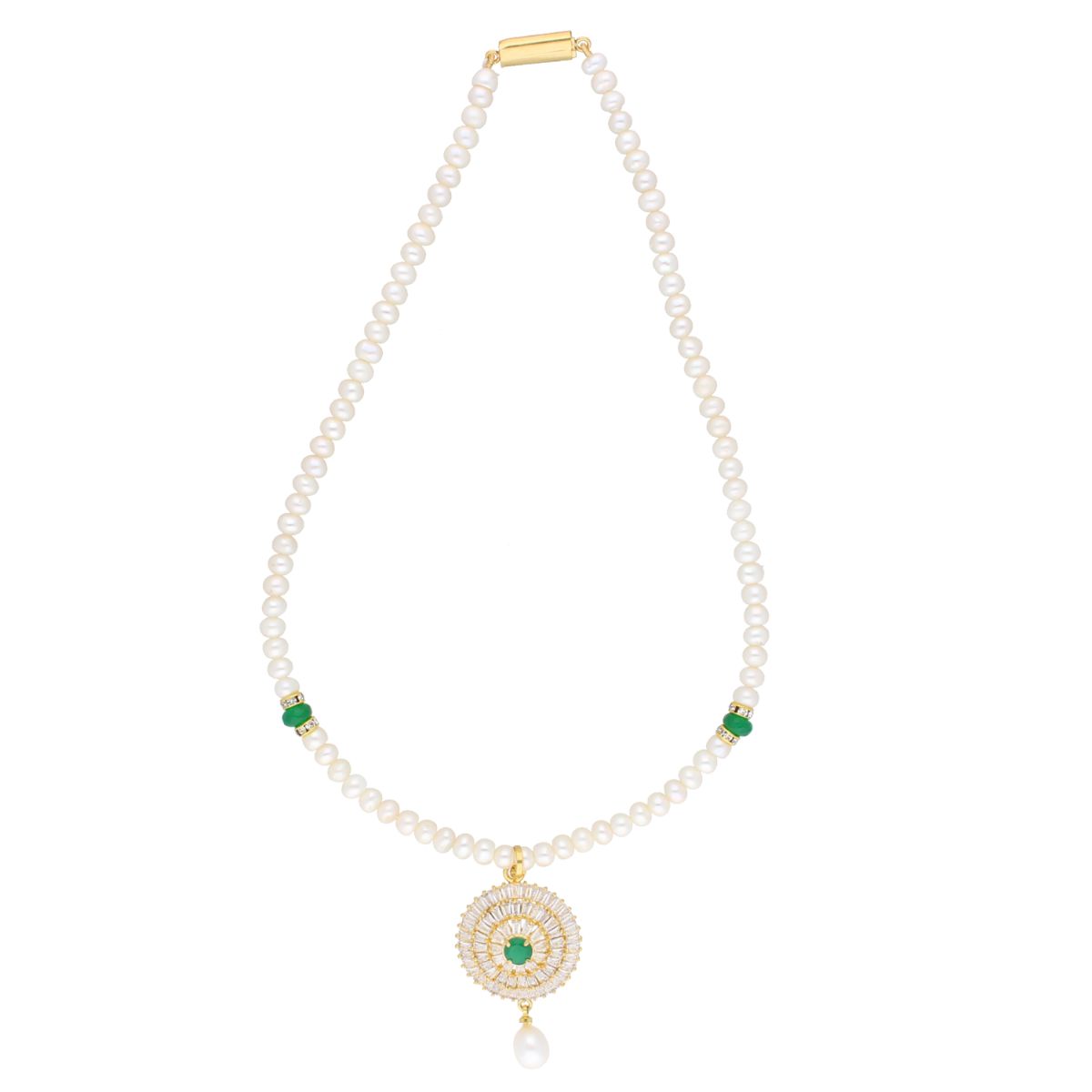 J Pearls Eeshvi Pearl Set - Real Pearl Jewelry