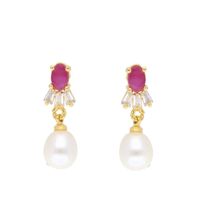 J Pearls Haarshini Pearl Set - Real Pearl Jewelry