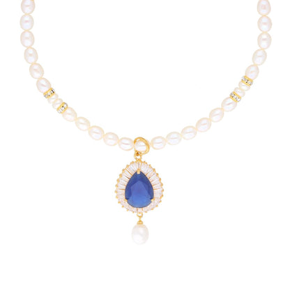 J Pearls Dhimahi Pearl Set - Real Pearl Jewelry