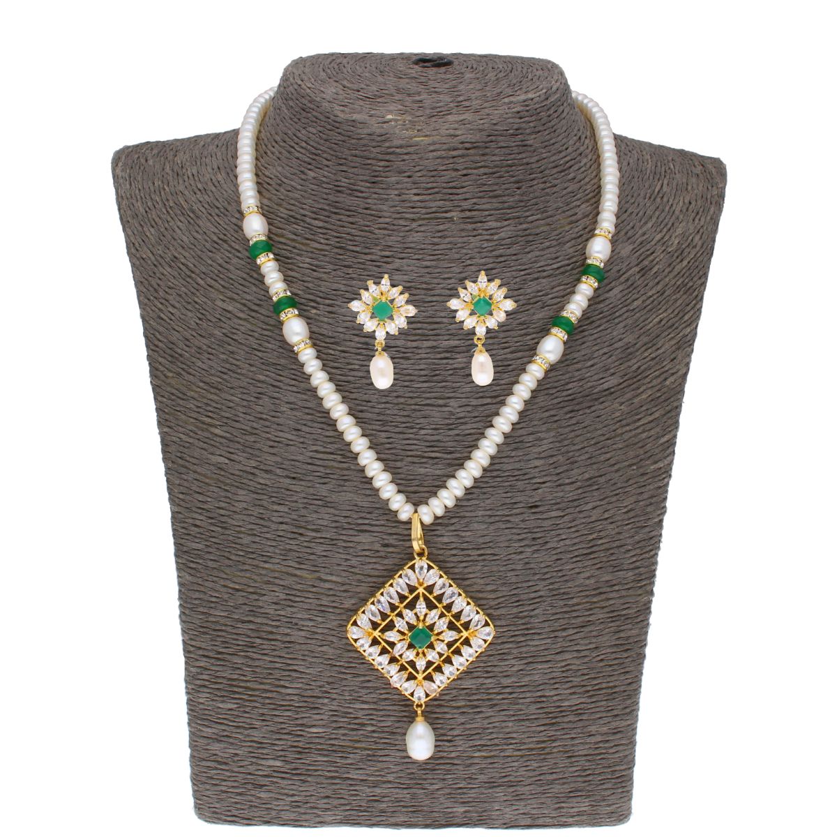 J Pearls Hiya Pearl Set - Real Pearl Jewelry
