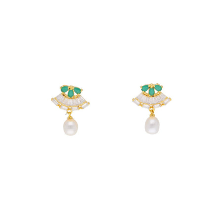 J Pearls Theertha Pearl Set - Real Pearl Jewelry