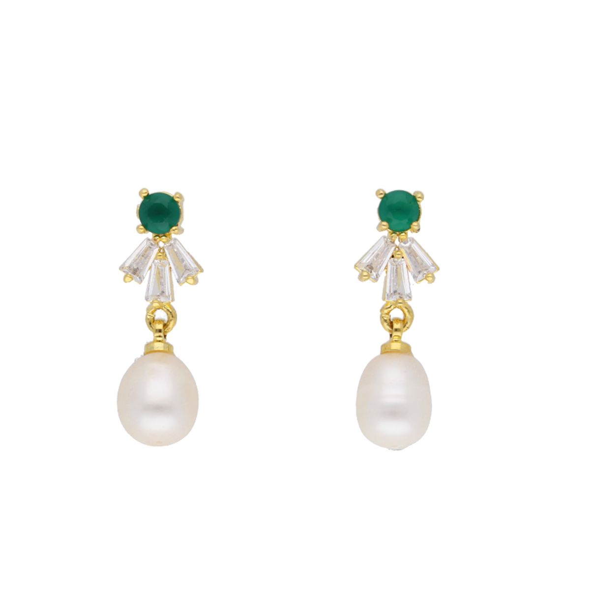 J Pearls Yashvi Pearl Set - Real Pearl Jewelry