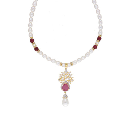 J Pearls Navishka Pearl Set - Real Pearl Jewelry