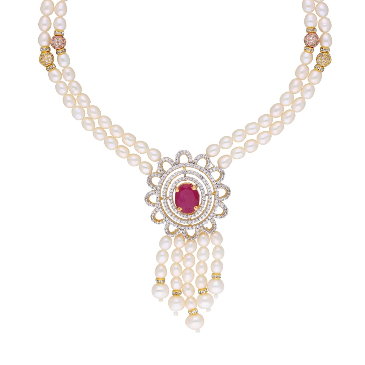 J Pearls Cancala Pearl Set - Real Pearl Jewelry