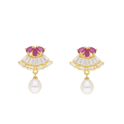 J Pearls Candalini Pearl Set - Real Pearl Jewelry