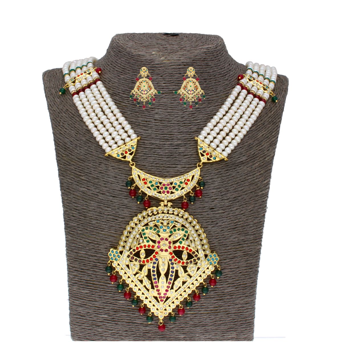 J Pearls Chantrea Pearl Set - Real Pearl Jewelry