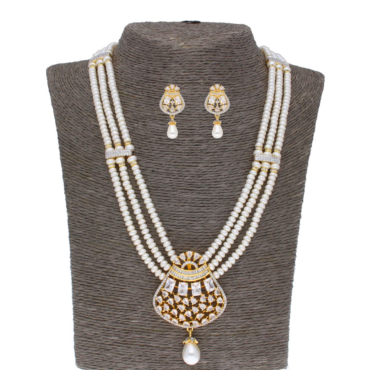 J Pearls Camunda Pearl Set - Real Pearl Jewelry