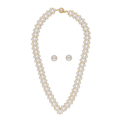 J Pearls Foolan 1 Line Pearl Sets - Real Pearl Jewelry