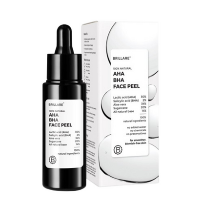 Brillare AHA BHA Exfoliating Face Peeling Solution