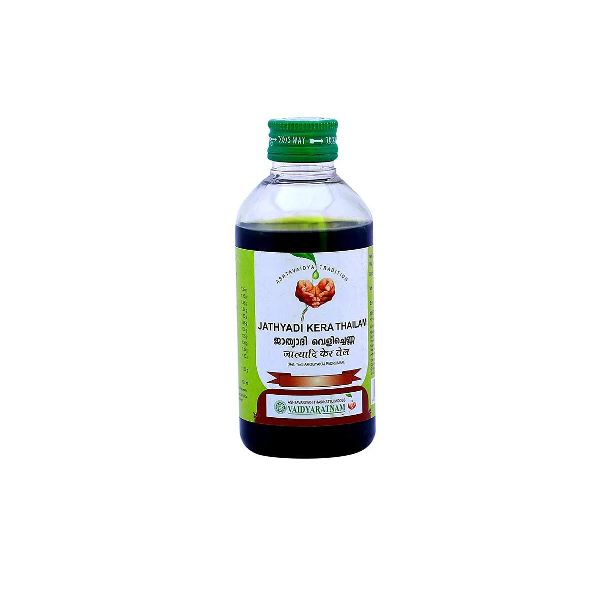 Vaidyaratnam Jathyadi Kera Thailam - 200 ml