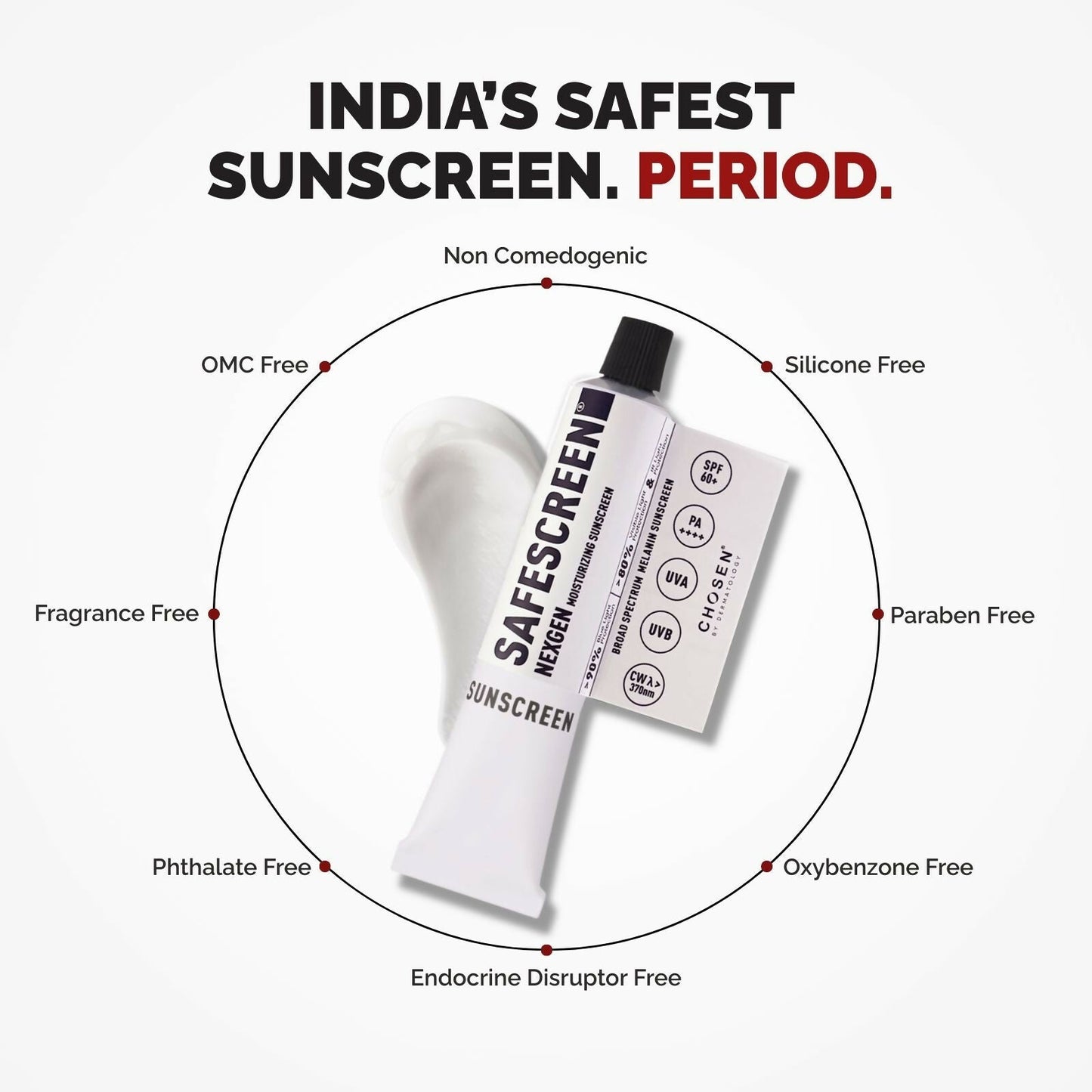 Chosen Safescreen Nexgen Moisturizing Sunscreen with Blue Light Protection