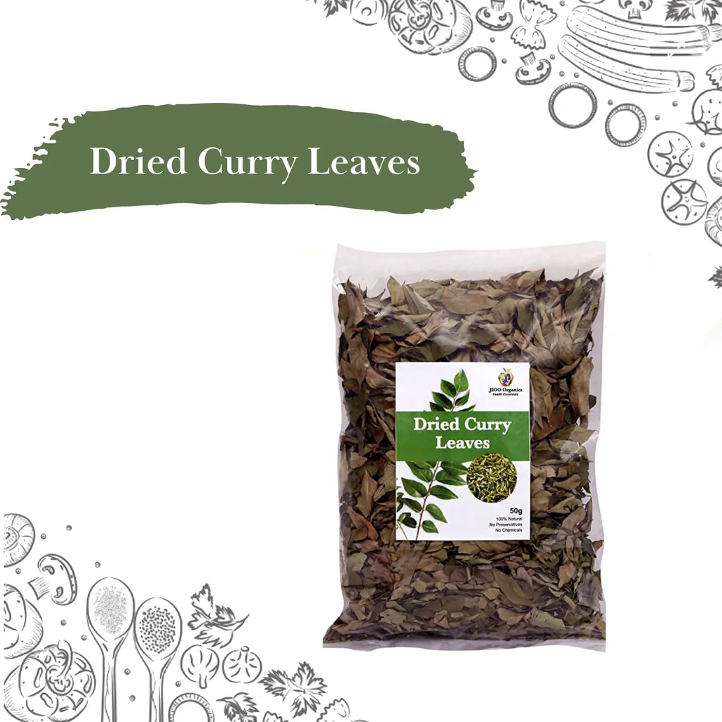 Jioo Organics Dried Curry Leaves - 50 gms
