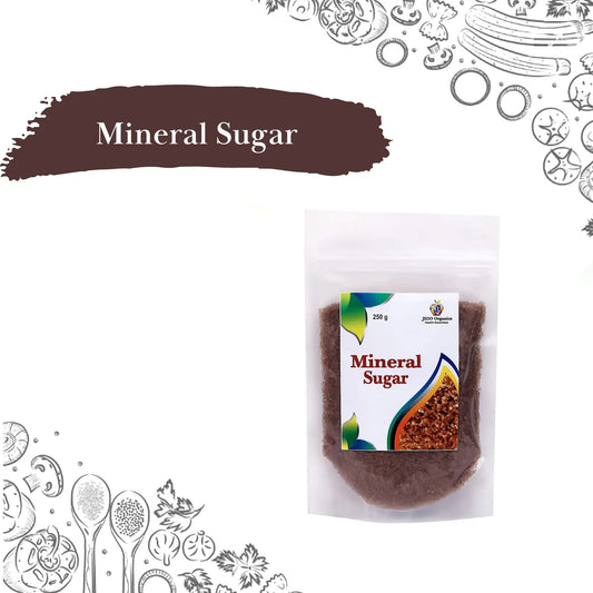 Jioo Organics Mineral Brown Sugar - 250 gms