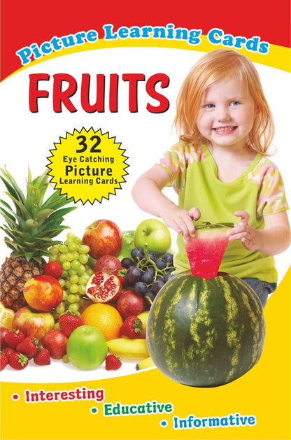 Jolly Kids Flash Card - Fruits