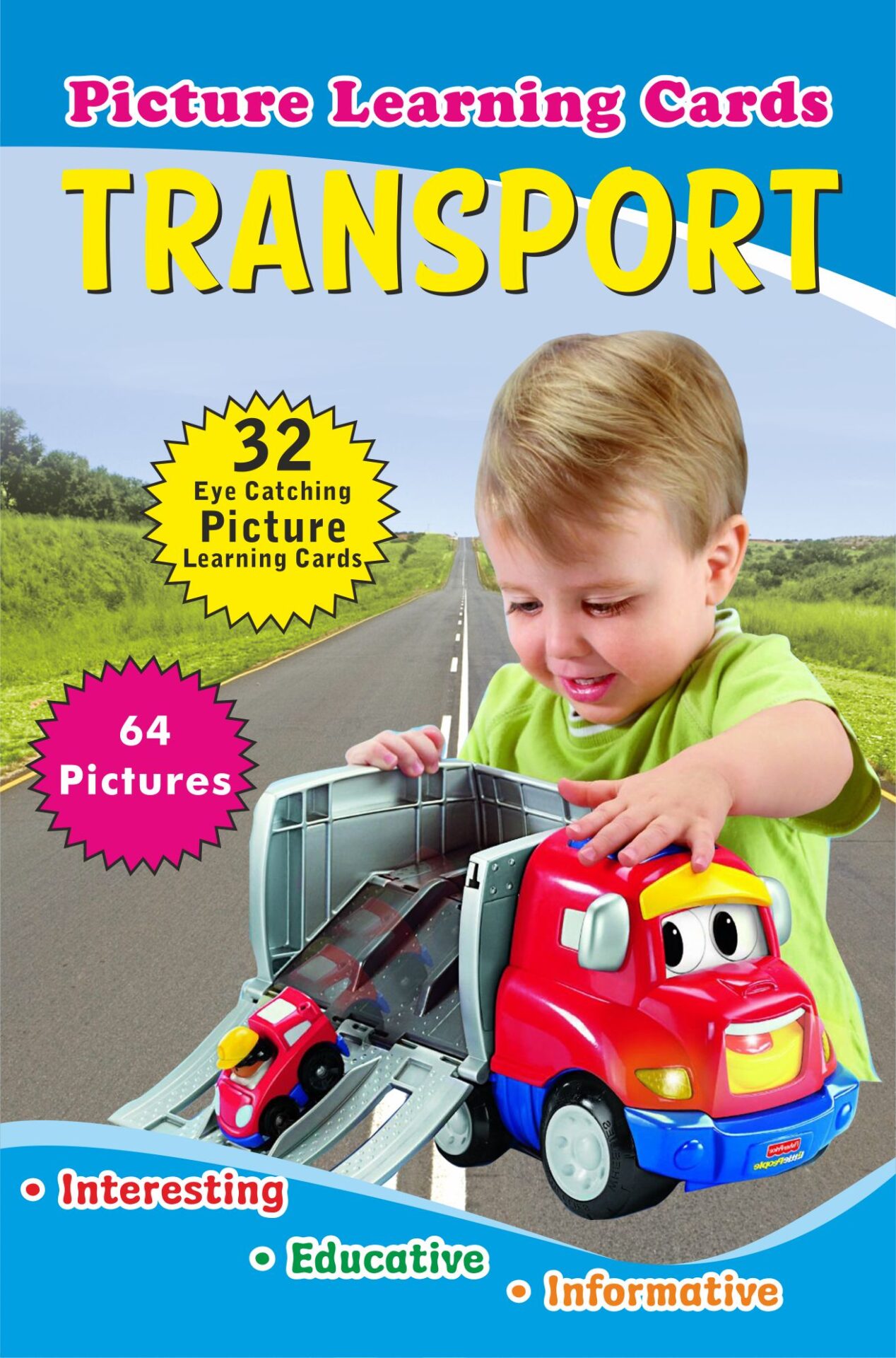 Jolly Kids Flash Card - Transports