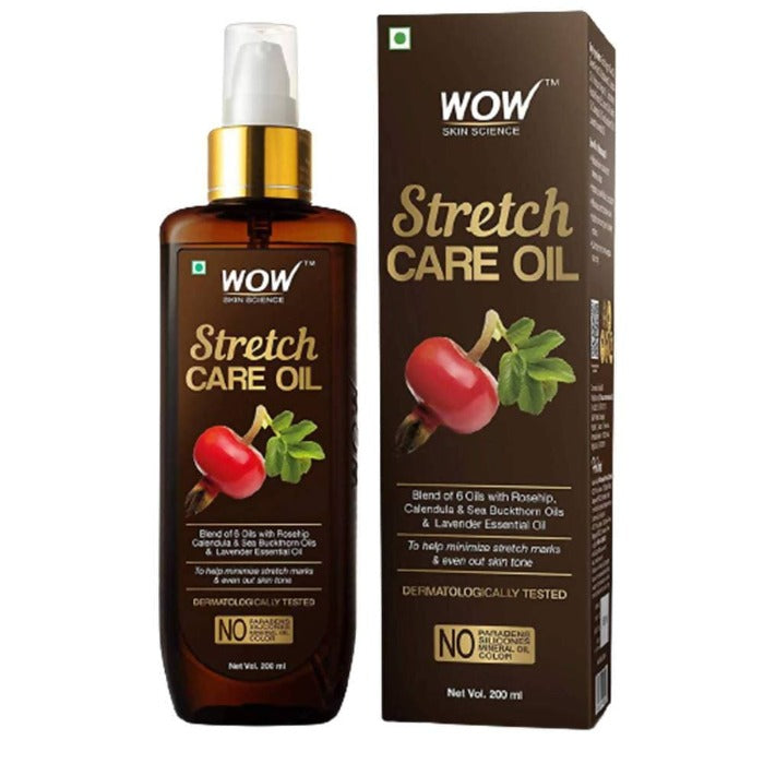 Wow Skin Science Stretch Care Oil - 200 ml