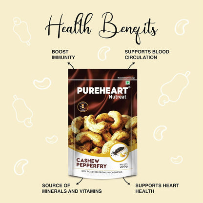 Pureheart Nutreat Pepperfry Cashews