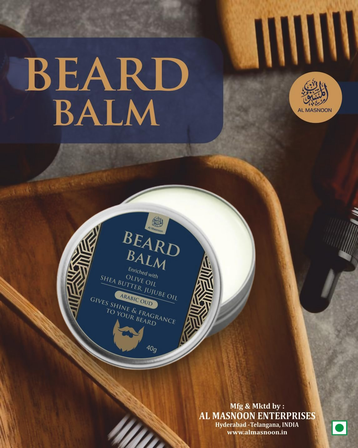 Al Masnoon Beard Care Kit Combo