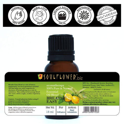 Soulflower Breathe Easy Essential Oil