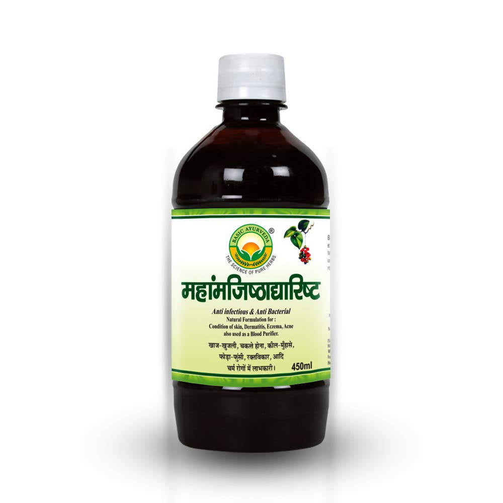 Basic Ayurveda Mahamanjishthadyarishta - 450 ml
