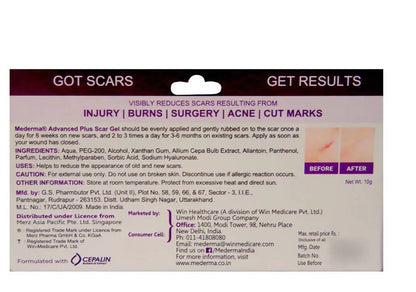 Mederma Advanced Plus Scar Gel