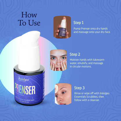 Indulgeo Essentials Prenser - Pre Cleansing Oil For Makeup Removal