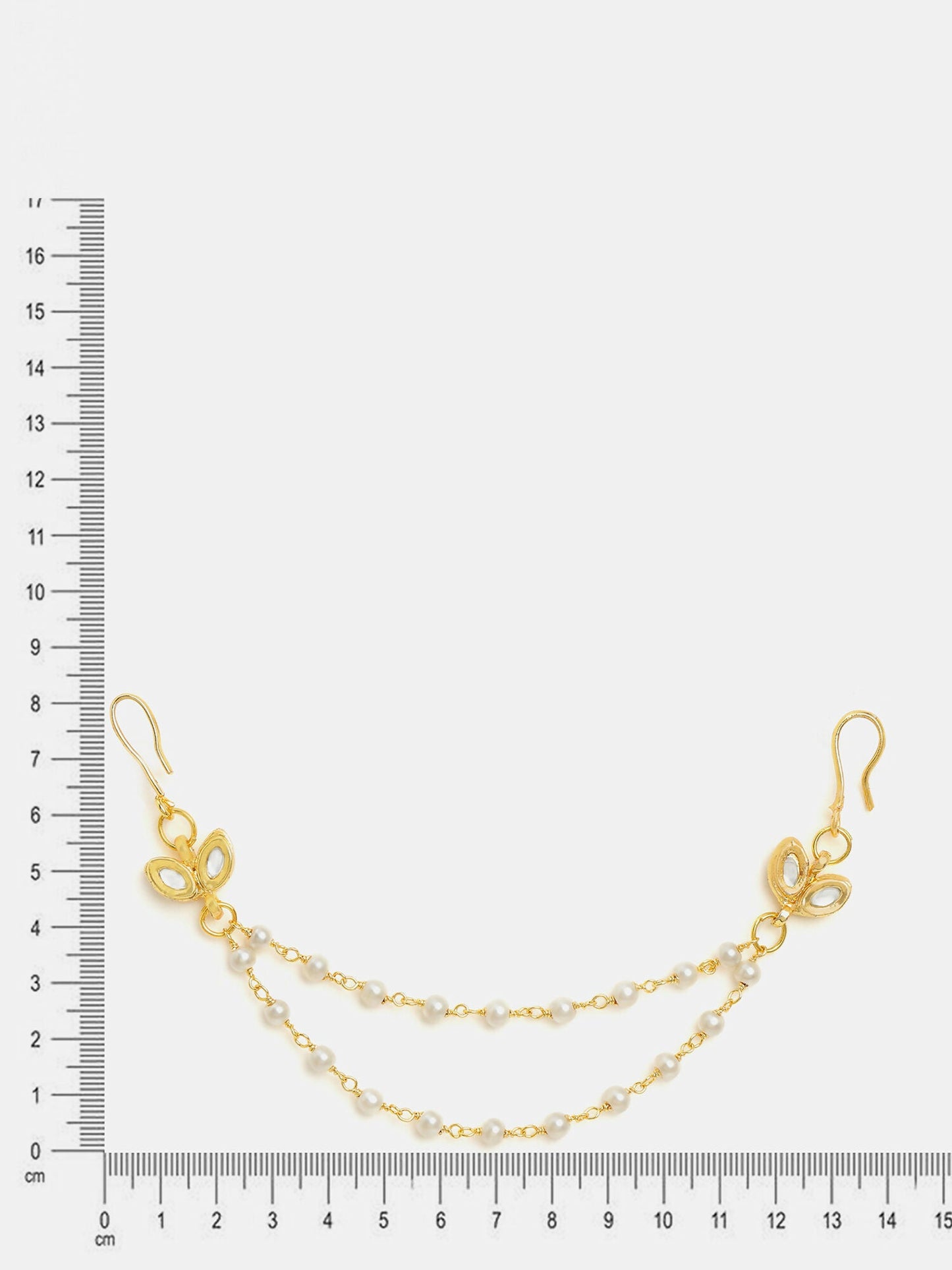 Ruby Raang Pearl Hair Jewellery