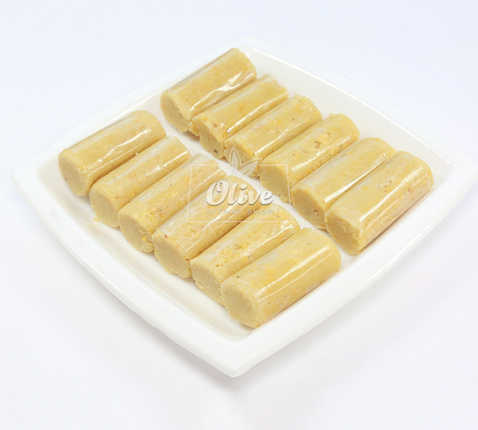 Olive Mithai Shop Kaju Butter Scotch Roll - 1 kg