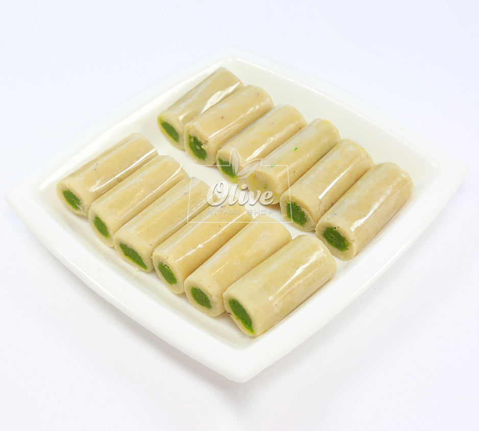 Olive Mithai Shop Kaju Pista Roll - 1 kg
