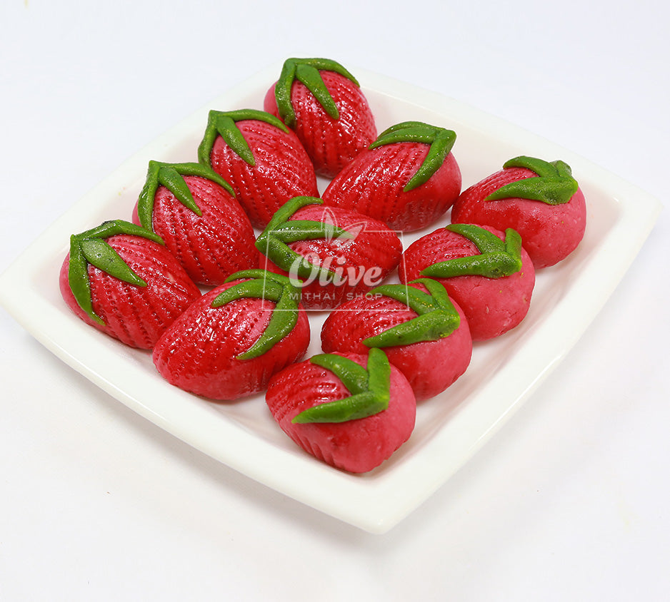 Olive Mithai Shop Kaju Strawberry - 1 kg