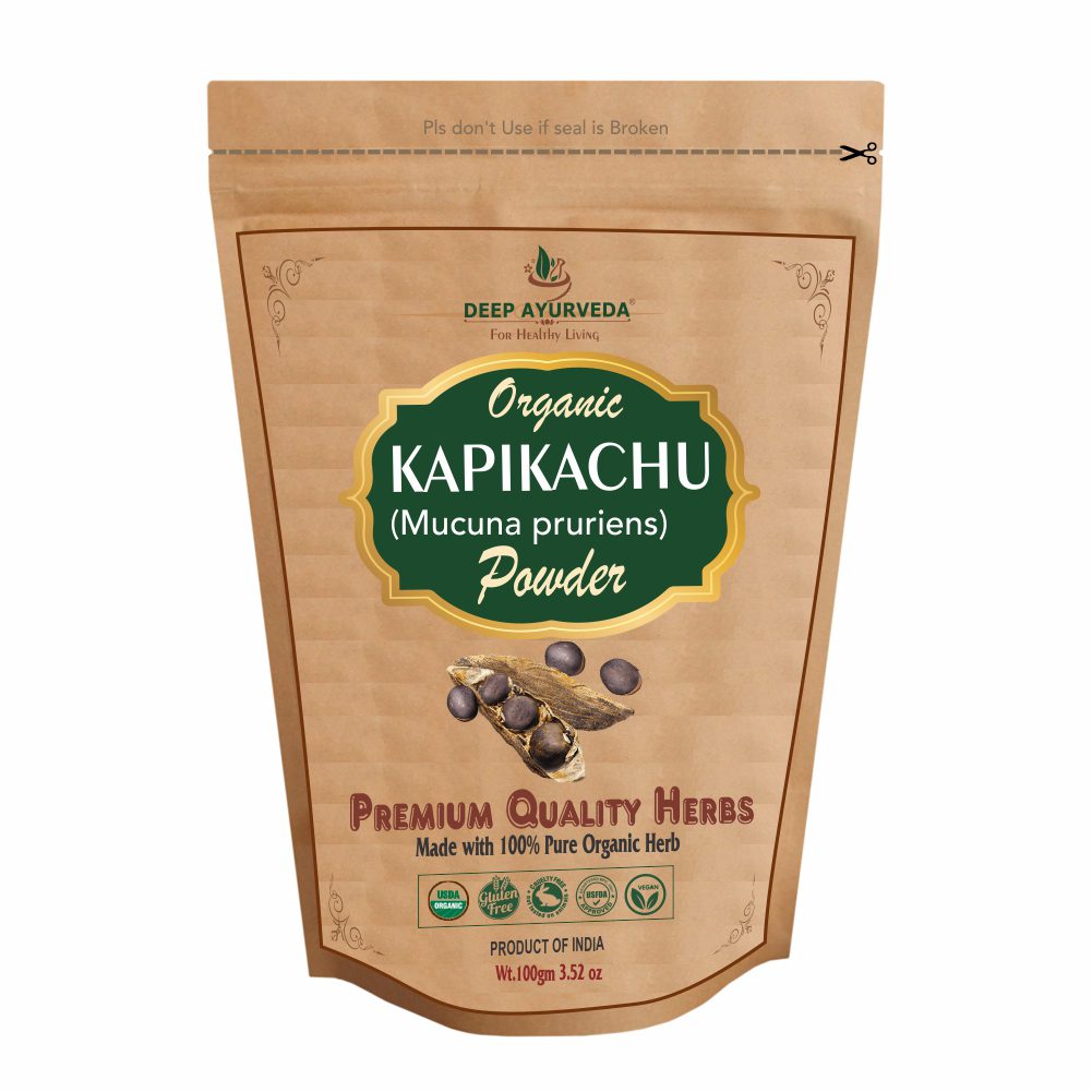Deep Ayurveda Organic Kapikachu Powder - 100 gms