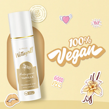 Layerr Wottagirl Madagascar Vanilla Fragrance Mist For Women
