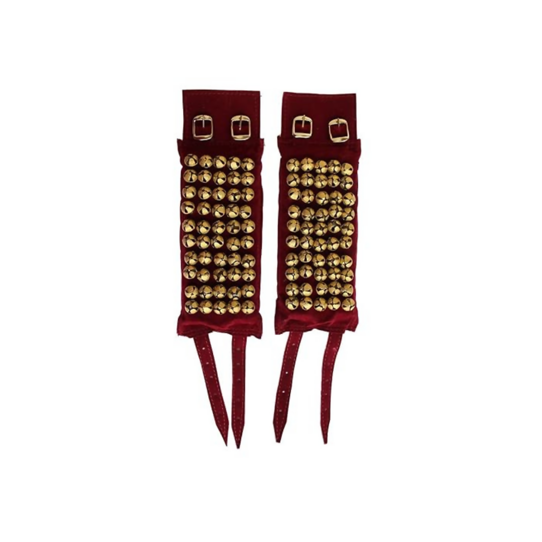 Elite trade Bharatanatyam 5 lines Satin padded Ghungroo