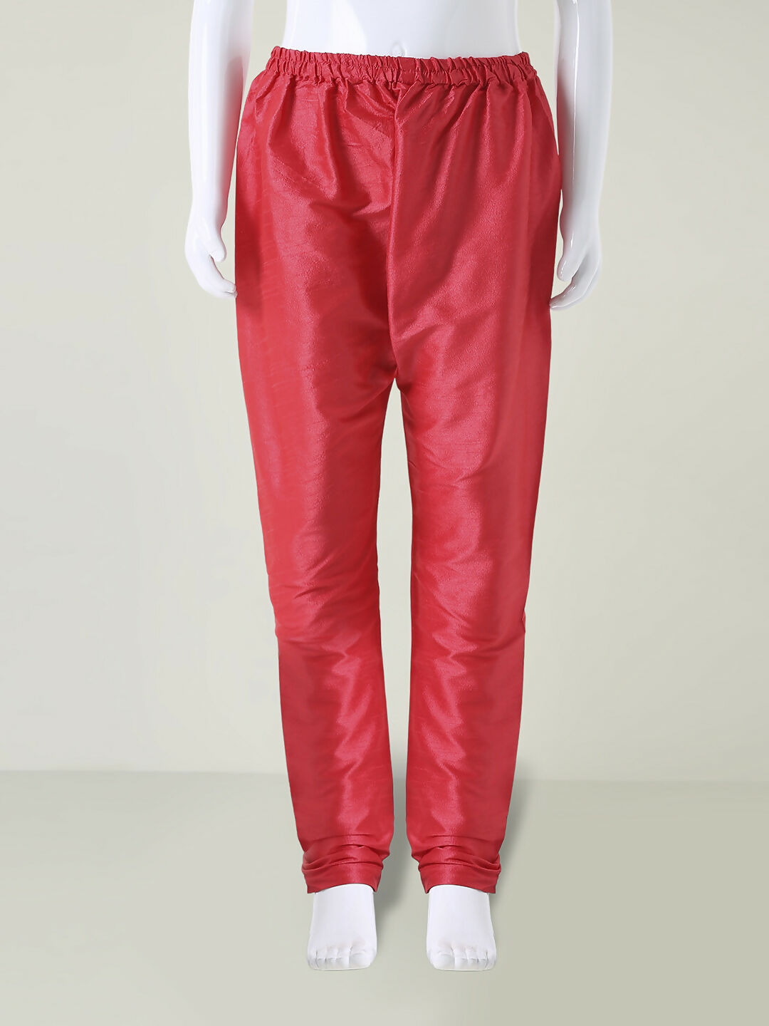 Joban Fashion Kids Island Sequence work Nehru Jacket Full Sleeves Kurta, Pajama Set - Tomato Red