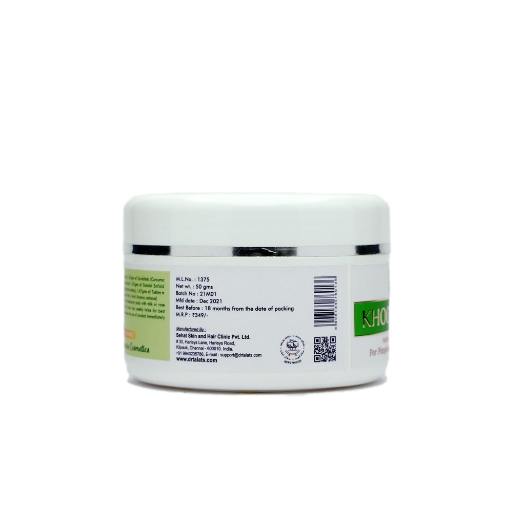 Dr. Talat's Khoobsurat Face Pack - 50 gms