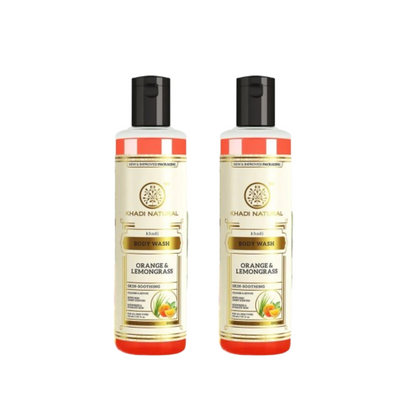 Khadi Natural Orange and Lemongrass Body Wash