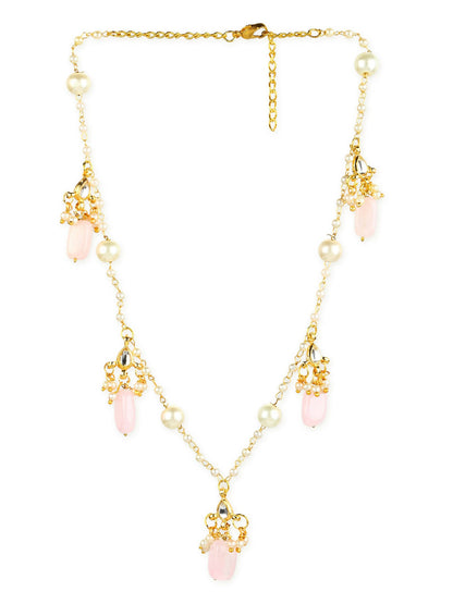 Women's Gold-Polished Chain - Ruby Raang