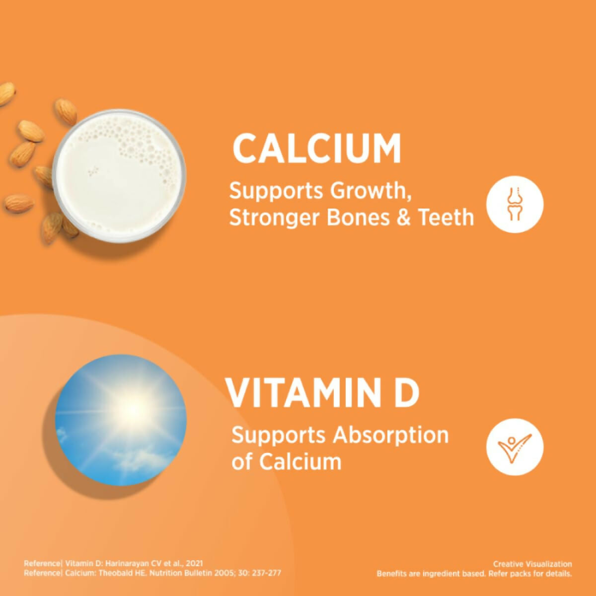 Centrum OstoCalcium 300 Suspension for Kids, Vit D & Calcium to support Growth, Strong Bones & Teeth