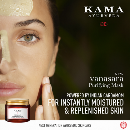Kama Ayurveda Vanasara Cardamom Purifying Mud Mask