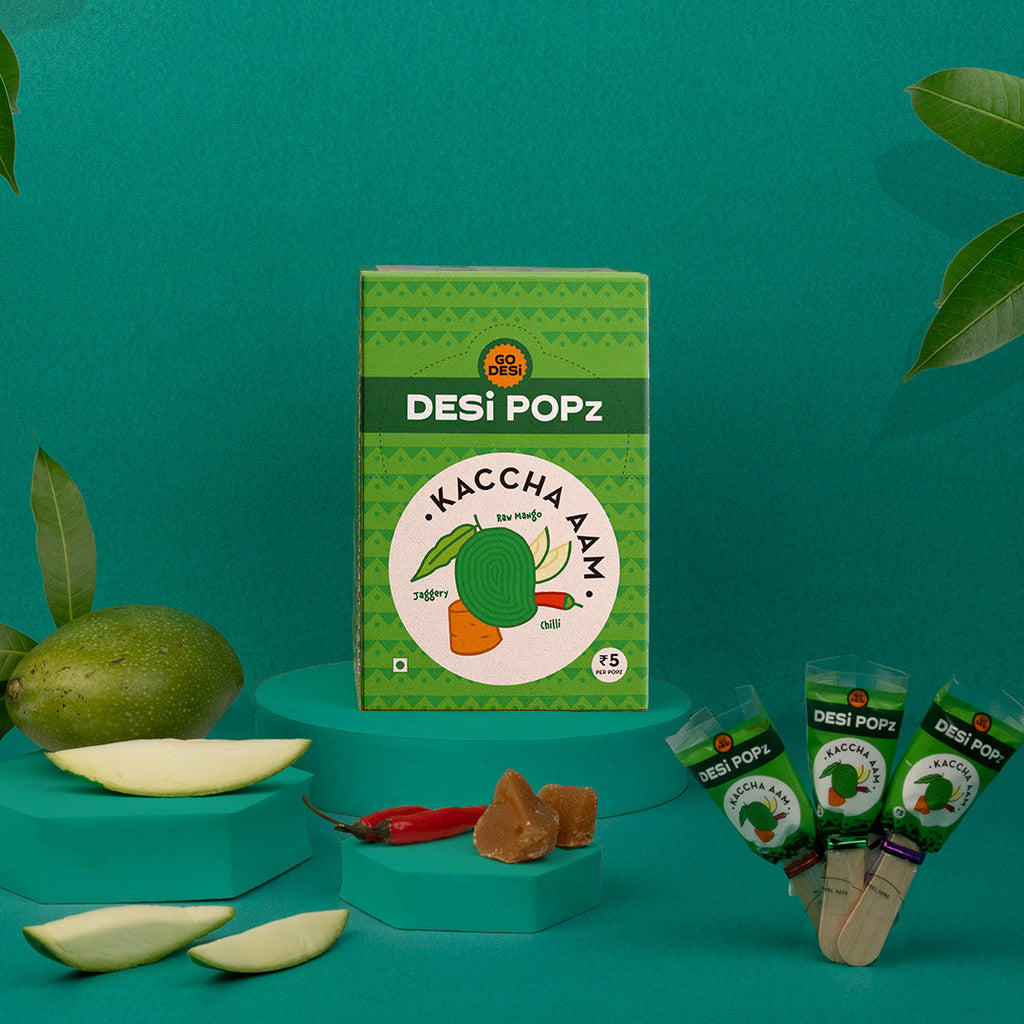 Go Desi Kaacha Aam Popz - 50 PCS - 400 gms