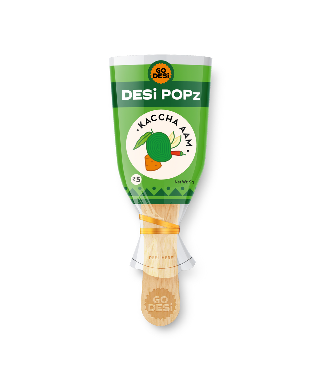 Go Desi Kaacha Aam Popz - 50 PCS - 400 gms