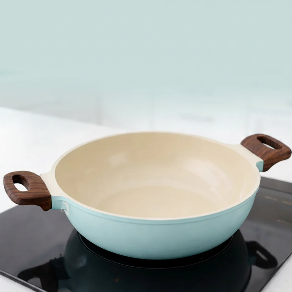 Vinod CeraVit Deep Kadai CeraGreen Ceramic Non-Stick Induction Friendly