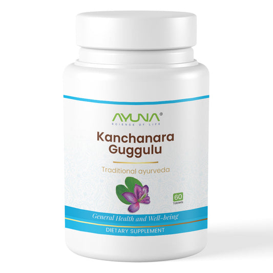ayuna organic kanchanara guggulu - 60 tabs