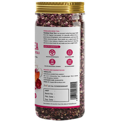 Vanalaya Rose Flower Tea